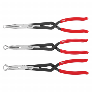 Milwaukee 3PC Long Reach Hose Grip Pliers Set